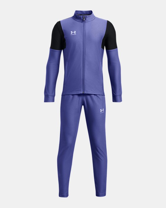 UA Challenger Trainingsanzug für Jungen, Purple, pdpMainDesktop image number 0